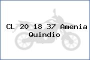 CL 20 18 37 Amenia Quindio