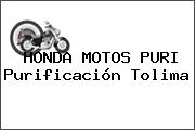 HONDA MOTOS PURI Purificación Tolima