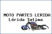 MOTO PARTES LERIDA Lérida Tolima
