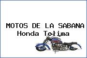 MOTOS DE LA SABANA Honda Tolima