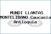 Ver mundi llantas montelibano caucasia antioquia MUNDI LLANTAS MONTELIBANO Caucasia Antioquia