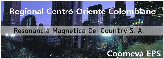 Resonancia Magnetica Del Country S. A.