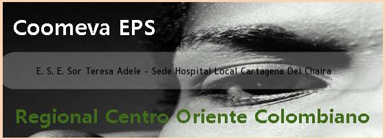 Ver e s e sor teresa adele sede hospital local cartagena del chaira <b>E. S. E. Sor Teresa Adele - Sede Hospital Local Cartagena Del Chaira</b>