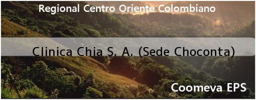 Clinica Chia S. A. (Sede Choconta)
