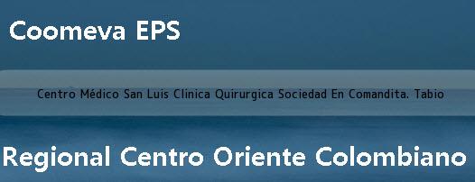 <i>Centro Médico San Luis Clinica Quirurgica Sociedad En Comandita. Tabio</i>