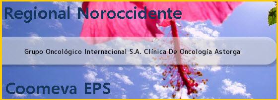<i>Grupo Oncológico Internacional S.A. Clínica De Oncología Astorga</i>