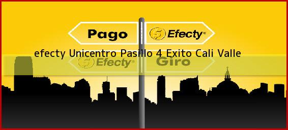 <b>efecty Unicentro Pasillo 4 Exito</b> Cali Valle