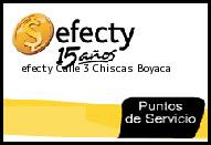 <i>efecty Calle 3</i> Chiscas Boyaca