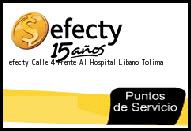 <i>efecty Calle 4 Frente Al Hospital</i> Libano Tolima