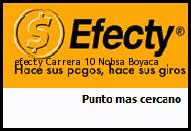 <i>efecty Carrera 10</i> Nobsa Boyaca