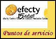 <i>efecty Centro Calle 24 Comcel</i> Manizales Caldas