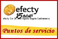 <i>efecty Cra 24 7 De Agosto</i> Bogota Cundinamarca