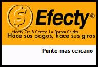 <i>efecty Cra 6 Centro</i> La Dorada Caldas