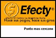 <i>efecty El Centro</i> La Argentina Huila