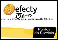 <i>efecty Frente Estacion Atlantico</i> Barranquilla Atlantico