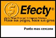 <i>efecty Parque Principal</i> Villagarzon Putumayo