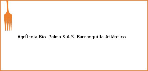 Teléfono, Dirección y otros datos de contacto para AgrÚcola Bio-Palma S.A.S., Barranquilla, Atlántico, Colombia