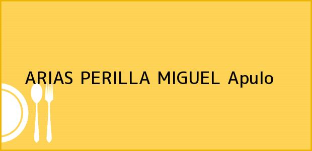 Teléfono, Dirección y otros datos de contacto para ARIAS PERILLA MIGUEL, Apulo, , Colombia