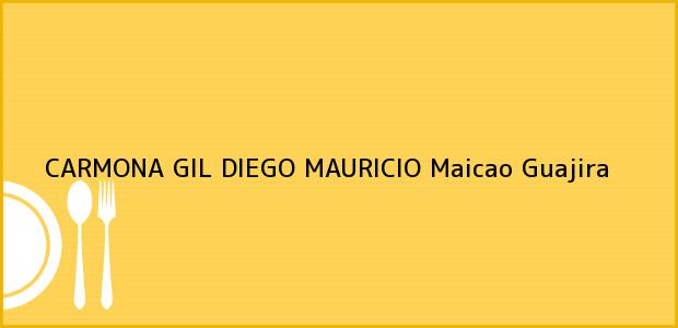 Teléfono, Dirección y otros datos de contacto para CARMONA GIL DIEGO MAURICIO, Maicao, Guajira, Colombia