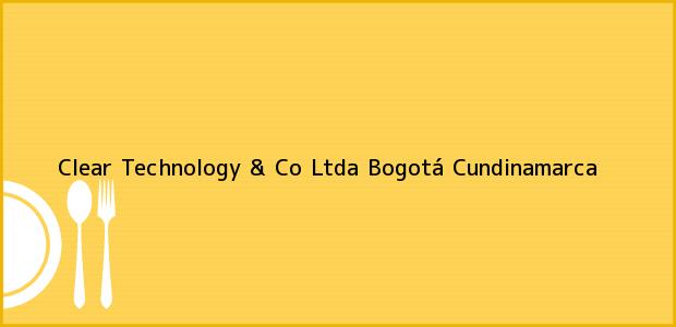 Teléfono, Dirección y otros datos de contacto para Clear Technology & Co Ltda, Bogotá, Cundinamarca, Colombia