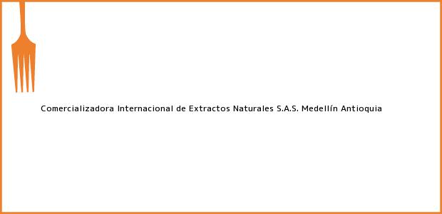 Teléfono, Dirección y otros datos de contacto para Comercializadora Internacional de Extractos Naturales S.A.S., Medellín, Antioquia, Colombia