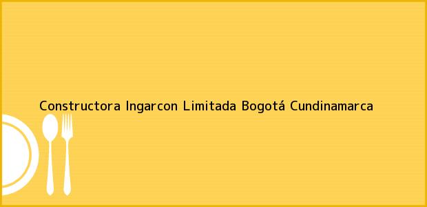 Teléfono, Dirección y otros datos de contacto para Constructora Ingarcon Limitada, Bogotá, Cundinamarca, Colombia