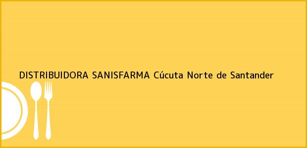 Teléfono, Dirección y otros datos de contacto para DISTRIBUIDORA SANISFARMA, Cúcuta, Norte de Santander, Colombia