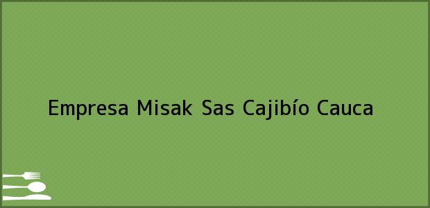 Teléfono, Dirección y otros datos de contacto para Empresa Misak Sas, Cajibío, Cauca, Colombia