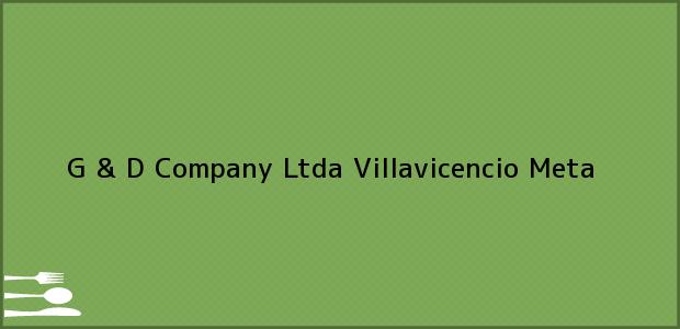 Teléfono, Dirección y otros datos de contacto para G & D Company Ltda, Villavicencio, Meta, Colombia