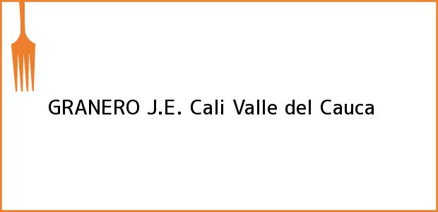 Teléfono, Dirección y otros datos de contacto para GRANERO J.E., Cali, Valle del Cauca, Colombia