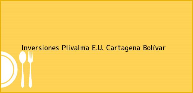 Teléfono, Dirección y otros datos de contacto para Inversiones Plivalma E.U., Cartagena, Bolívar, Colombia