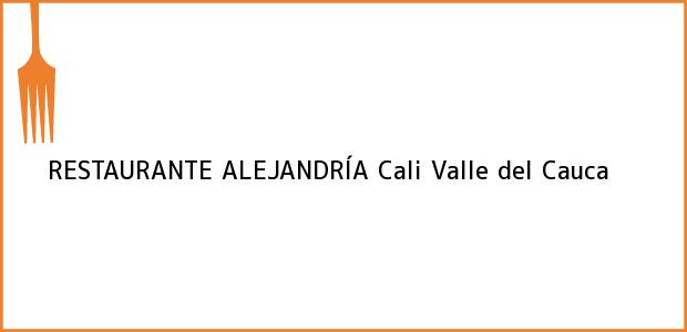 Teléfono, Dirección y otros datos de contacto para RESTAURANTE ALEJANDRÍA, Cali, Valle del Cauca, Colombia