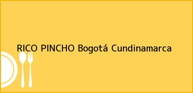 Teléfono, Dirección y otros datos de contacto para RICO PINCHO, Bogotá, Cundinamarca, Colombia