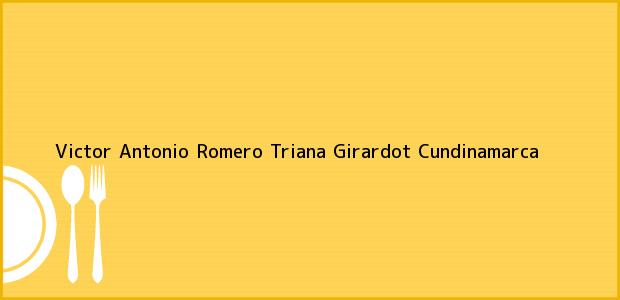 Teléfono, Dirección y otros datos de contacto para Victor Antonio Romero Triana, Girardot, Cundinamarca, Colombia