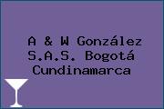 A & W González S.A.S. Bogotá Cundinamarca