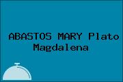 ABASTOS MARY Plato Magdalena