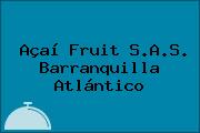Açaí Fruit S.A.S. Barranquilla Atlántico