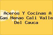 Aceros Y Cocinas A Gas Henao Cali Valle Del Cauca