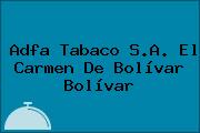 Adfa Tabaco S.A. El Carmen De Bolívar Bolívar