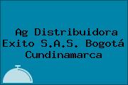Ag Distribuidora Exito S.A.S. Bogotá Cundinamarca