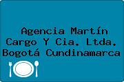 Agencia Martín Cargo Y Cia. Ltda. Bogotá Cundinamarca