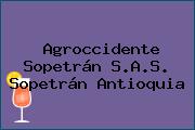 Agroccidente Sopetrán S.A.S. Sopetrán Antioquia