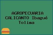 AGROPECUARIA CALICANTO Ibagué Tolima