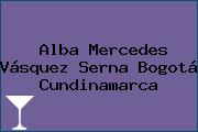 Alba Mercedes Vásquez Serna Bogotá Cundinamarca