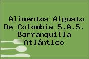 Alimentos Algusto De Colombia S.A.S. Barranquilla Atlántico