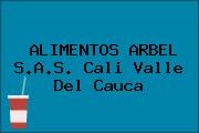 ALIMENTOS ARBEL S.A.S. Cali Valle Del Cauca