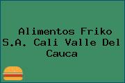 Alimentos Friko S.A. Cali Valle Del Cauca