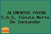 ALIMENTOS PAYOR S.A.S. Cúcuta Norte De Santander