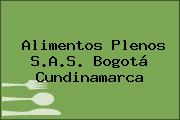 Alimentos Plenos S.A.S. Bogotá Cundinamarca