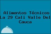 Alimentos Técnicos La 29 Cali Valle Del Cauca